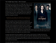 Tablet Screenshot of eclipsethemovie.com